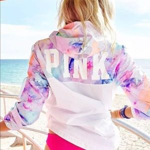 Victoria’s Secret VS PINK Pastel Marble Anorak